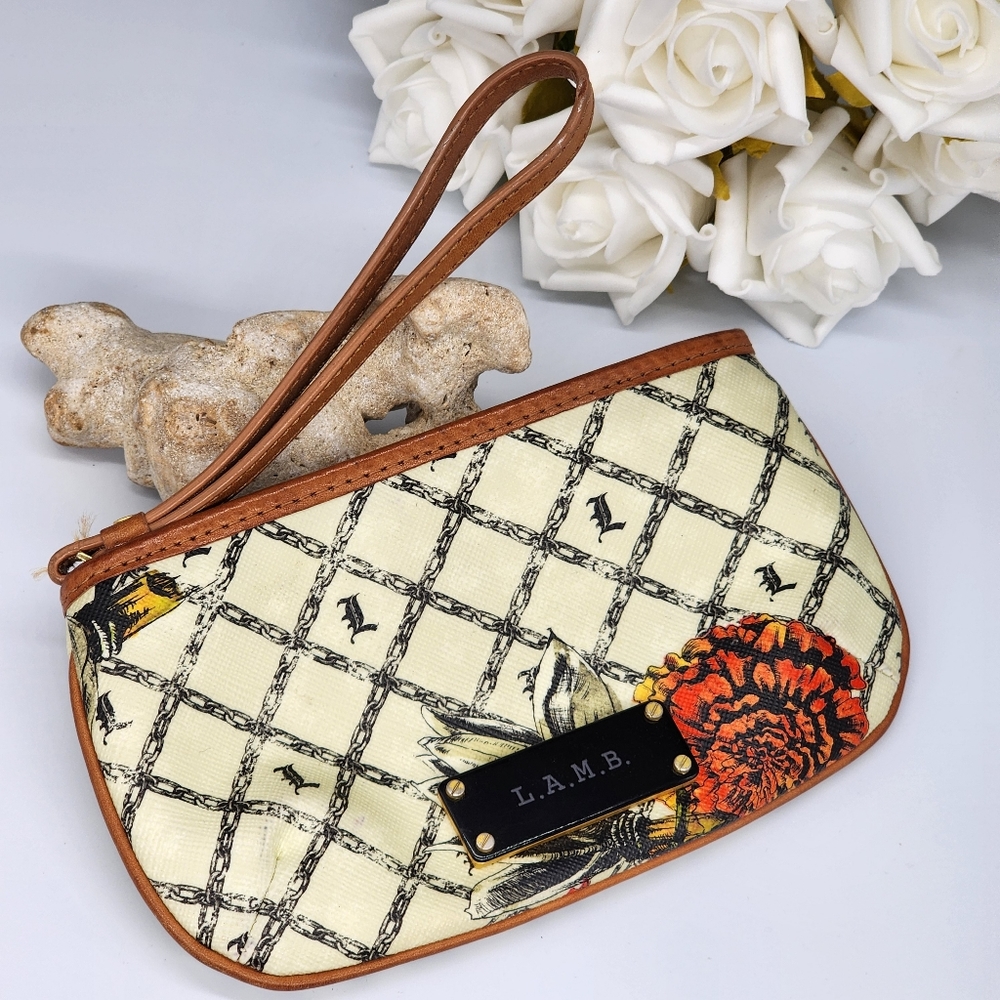 L.A.M.B Clutch/Long Wallet pouch wristlet Gwen Stefani No Doubt